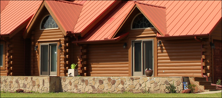 Log Home Sealing in Rockingham County, Virginia