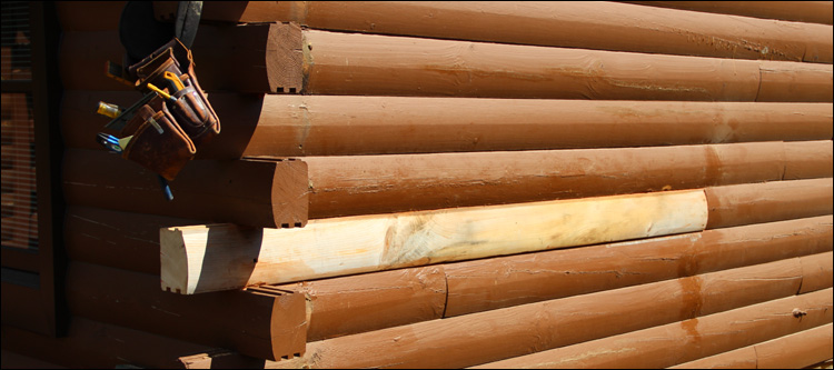 Log Home Damage Repair  Linville, Virginia